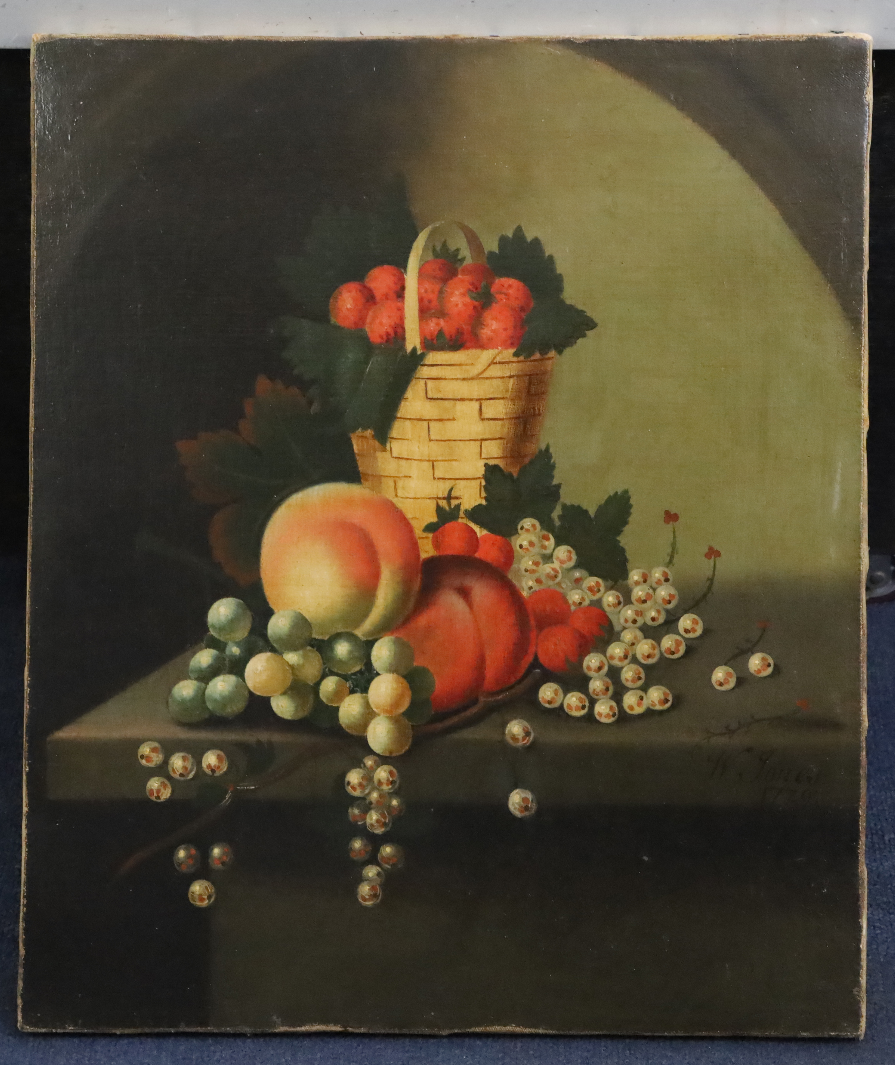 Attributed to William Jones of Bath (fl.1764-1777) Still life